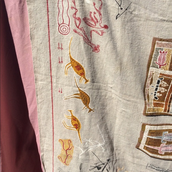 Australian Aboriginal Art Tapestry/Tablecloth - Picture 6 of 7